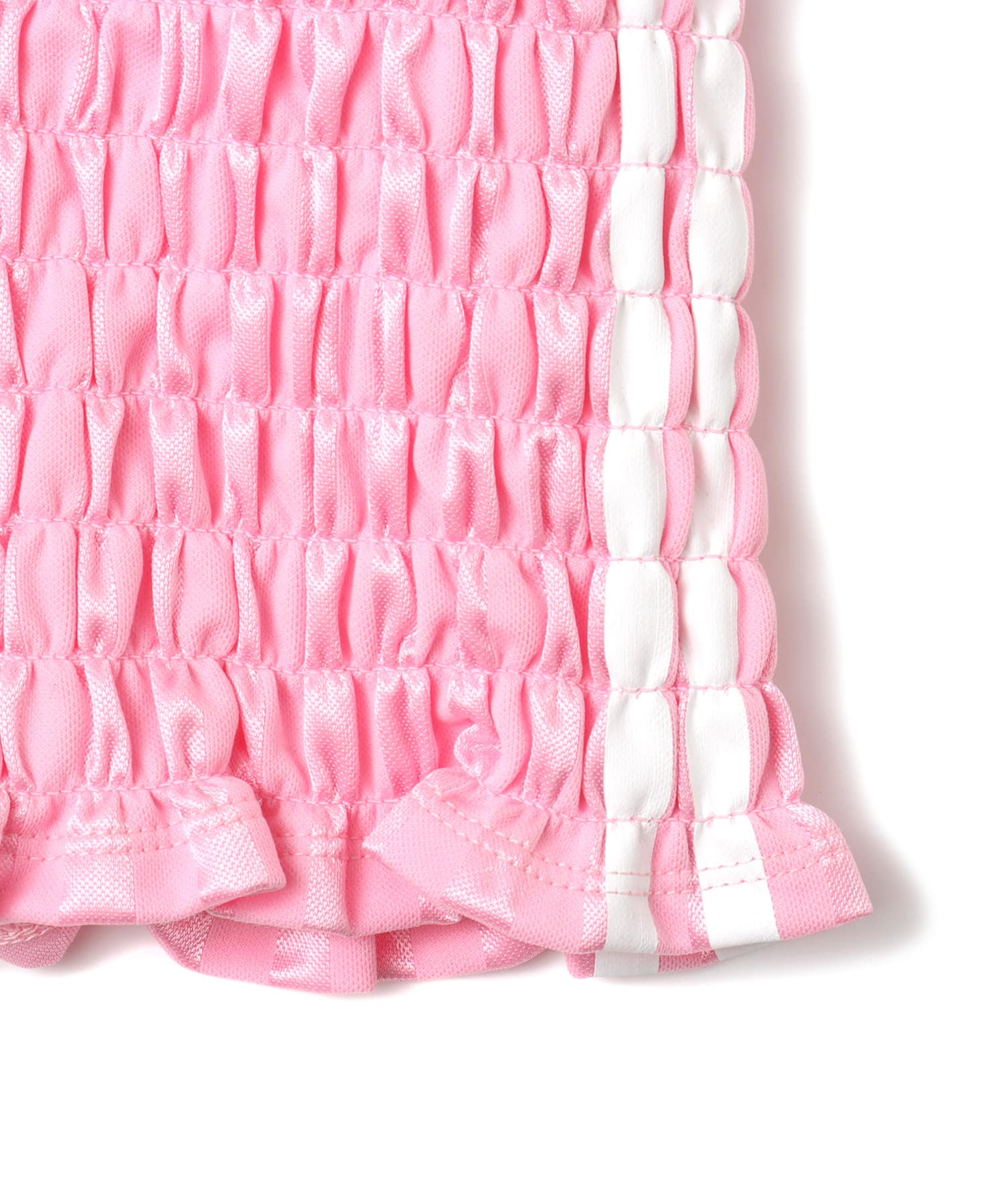 atmos pink Shirring Mini Game Shirt PINKの画像