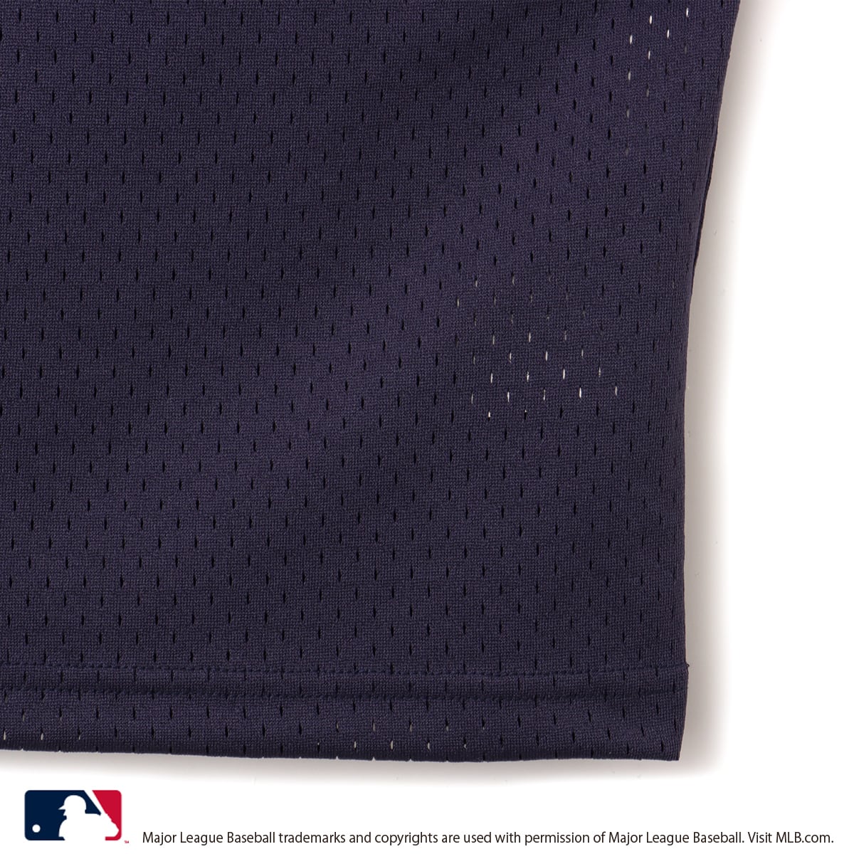 atmos pink MLB Mesh T-shirt NAVYの画像