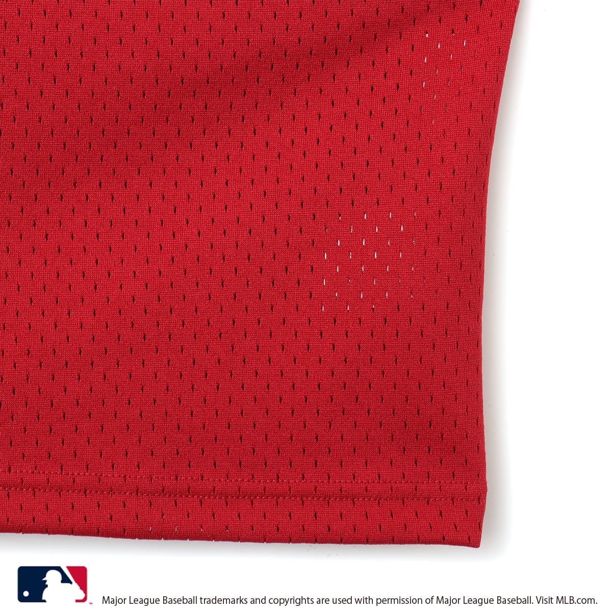 atmos pink MLB Mesh T-shirt REDの画像