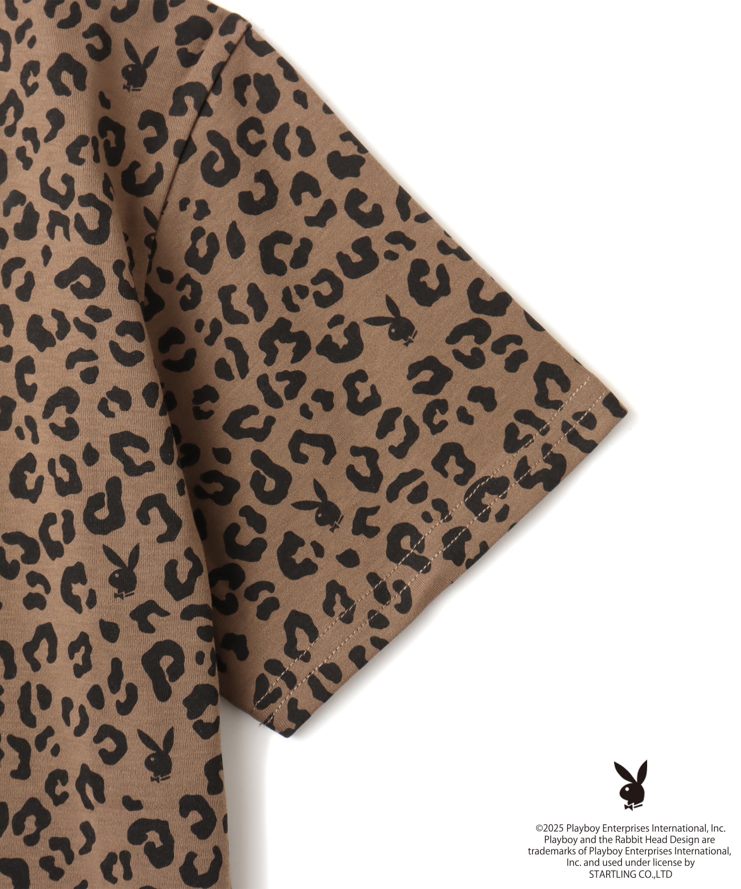 PLAYBOY x atmos pink Leopard T-shirt LEOPARDの画像