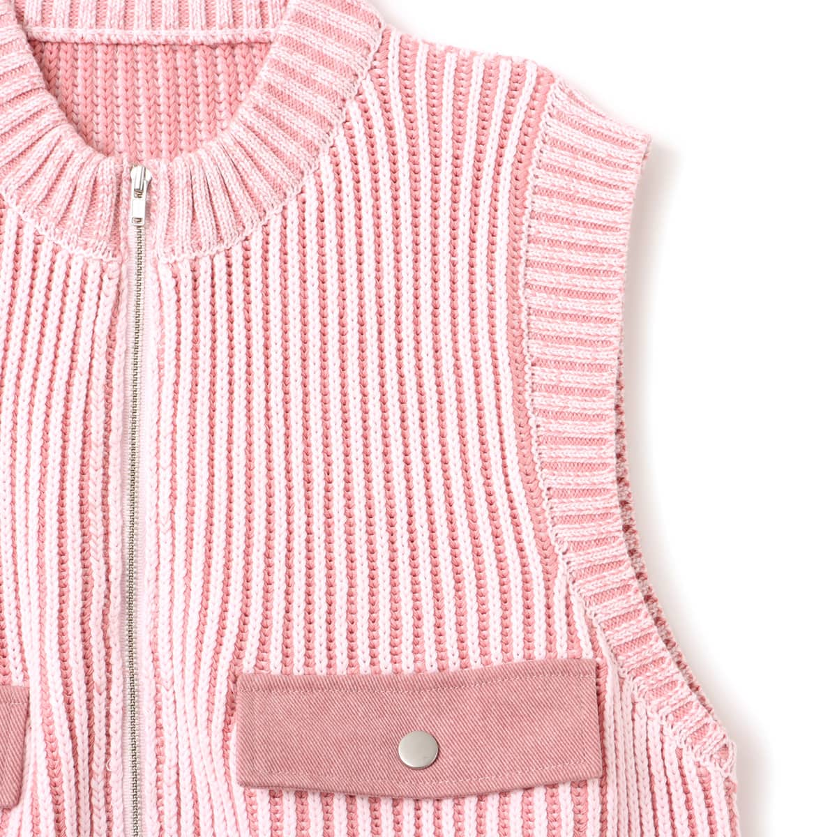 atmos pink Pigment Knit Vest PINKの画像