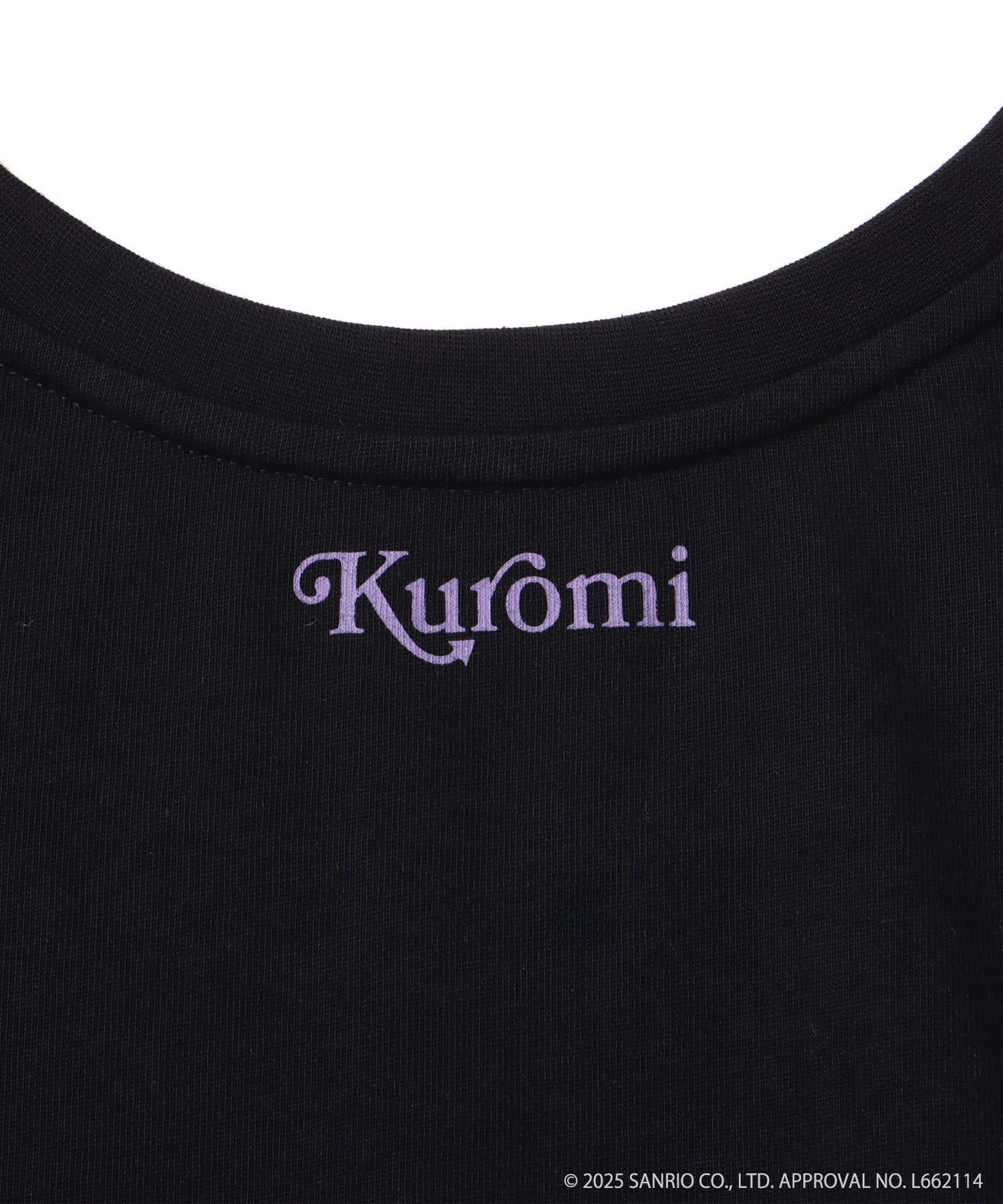 atmos pink x MY MELODY & KUROMI Short Print T-shirt BLACKの画像