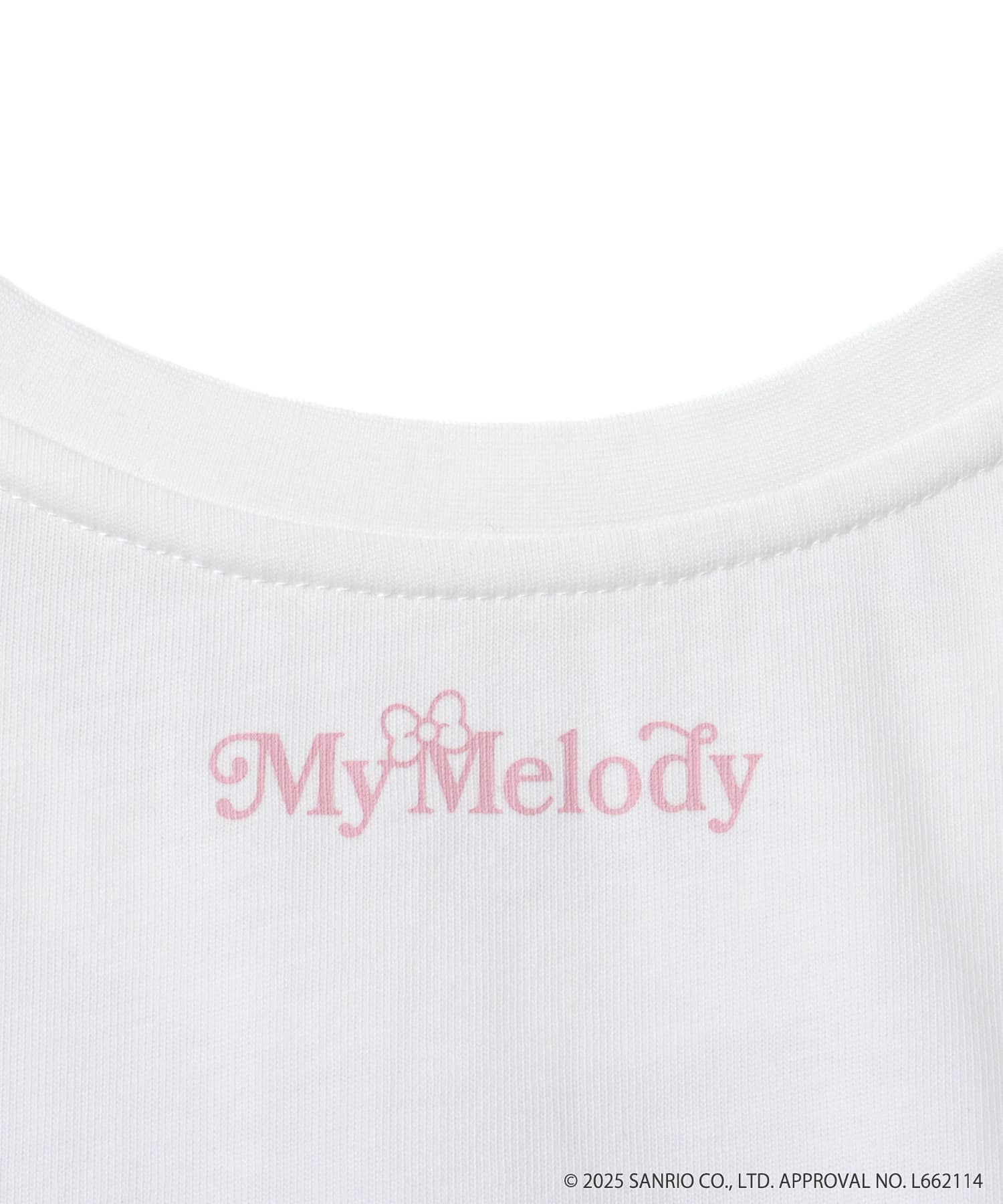 atmos pink x MY MELODY & KUROMI Short Print T-shirt WHITEの画像