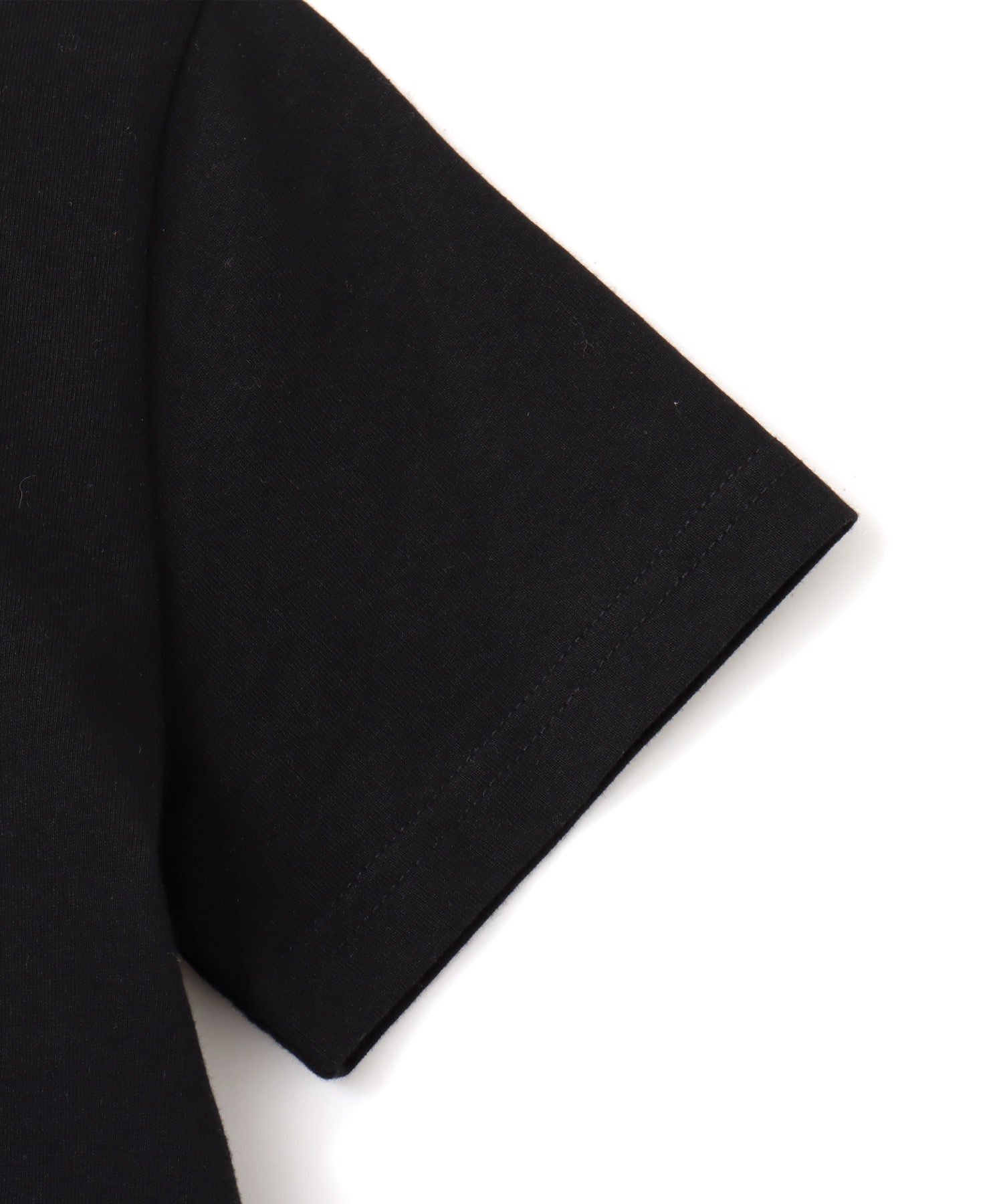 atmos pink Shirring Mini T-shirt BLACKの画像