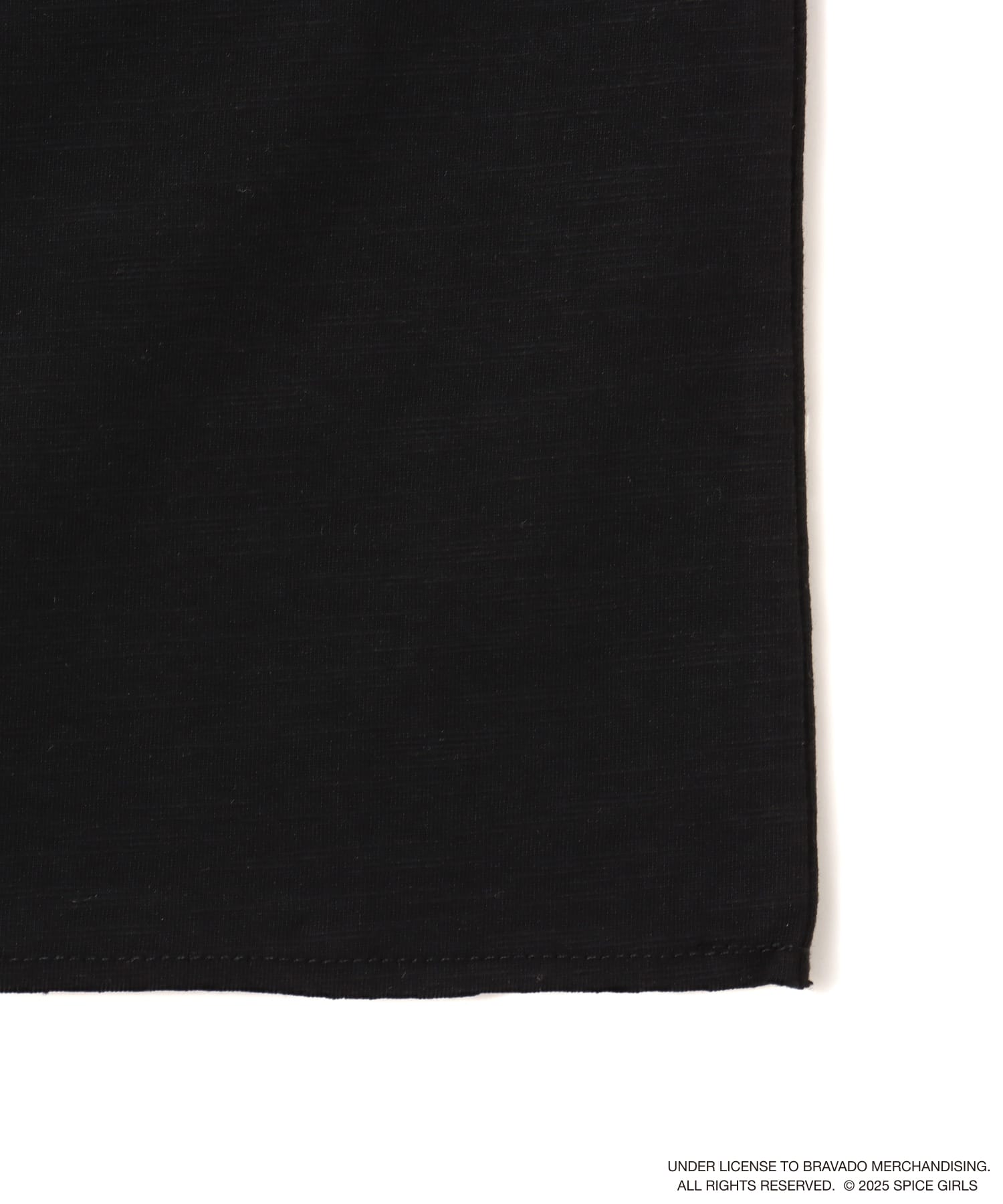 atmos pink x SPICE GIRLS One Shoulder T-shirt CHARCOALの画像