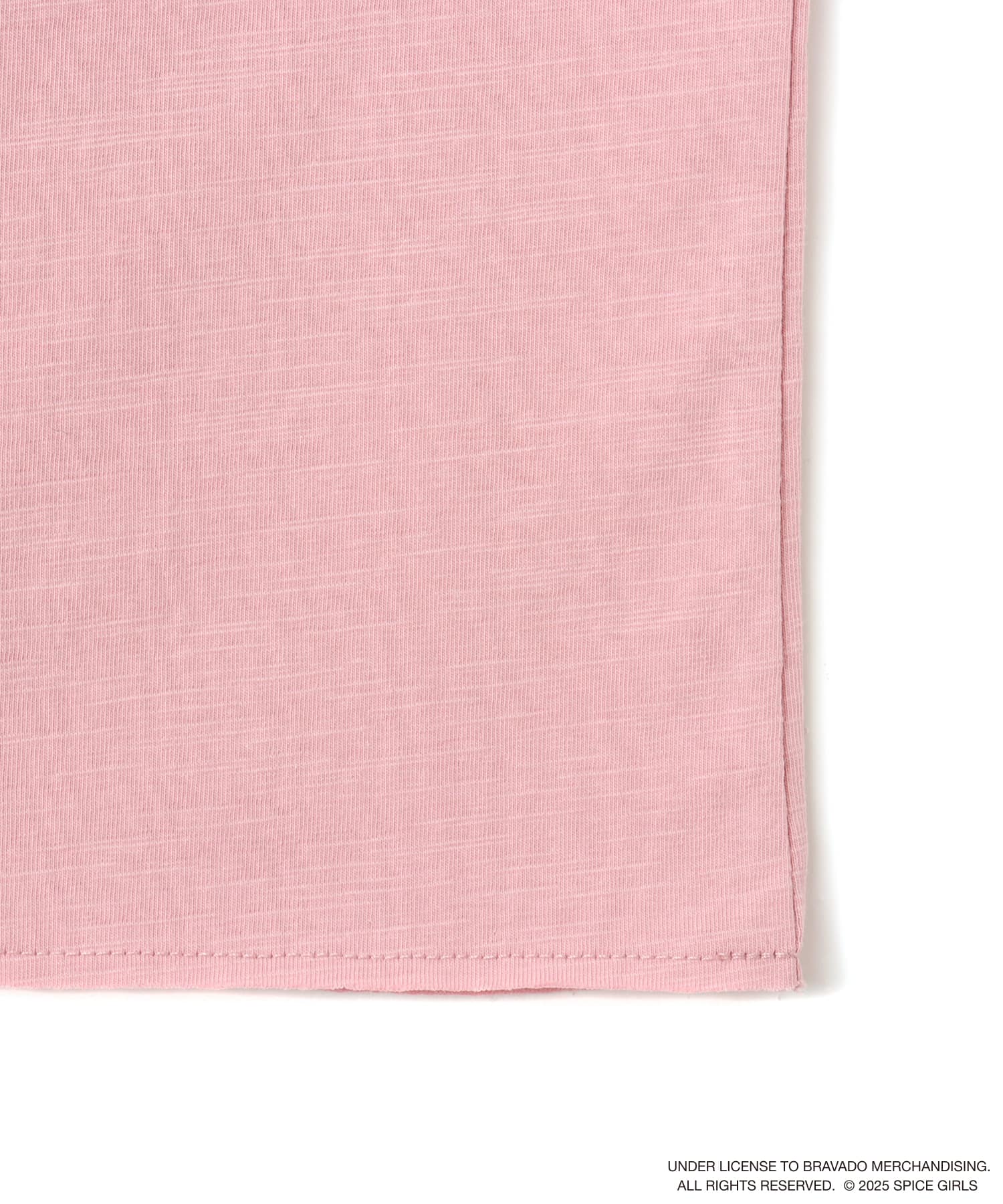 atmos pink x SPICE GIRLS One Shoulder T-shirt PINKの画像