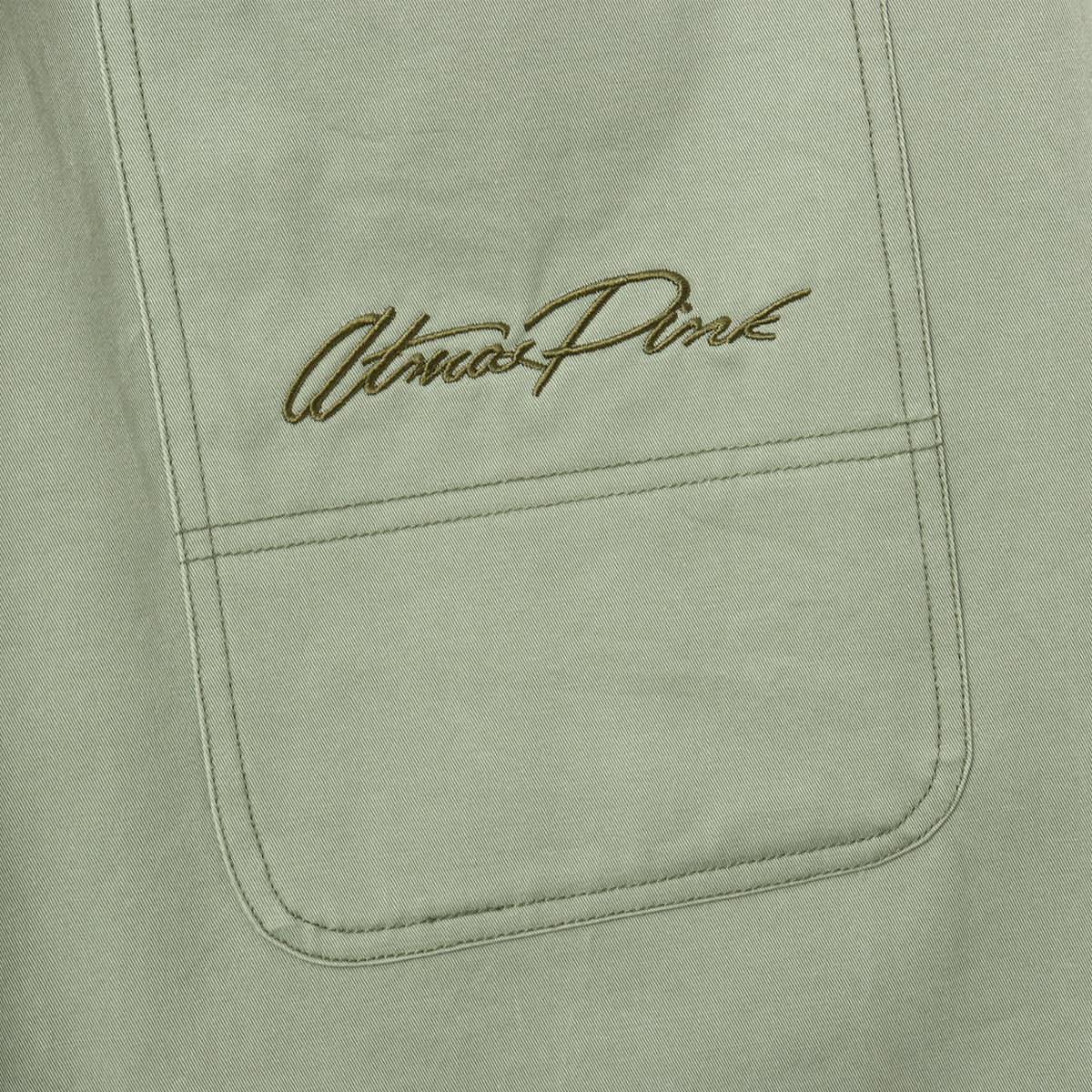 atmos pink Super Baggy Chino Pants KHAKIの画像