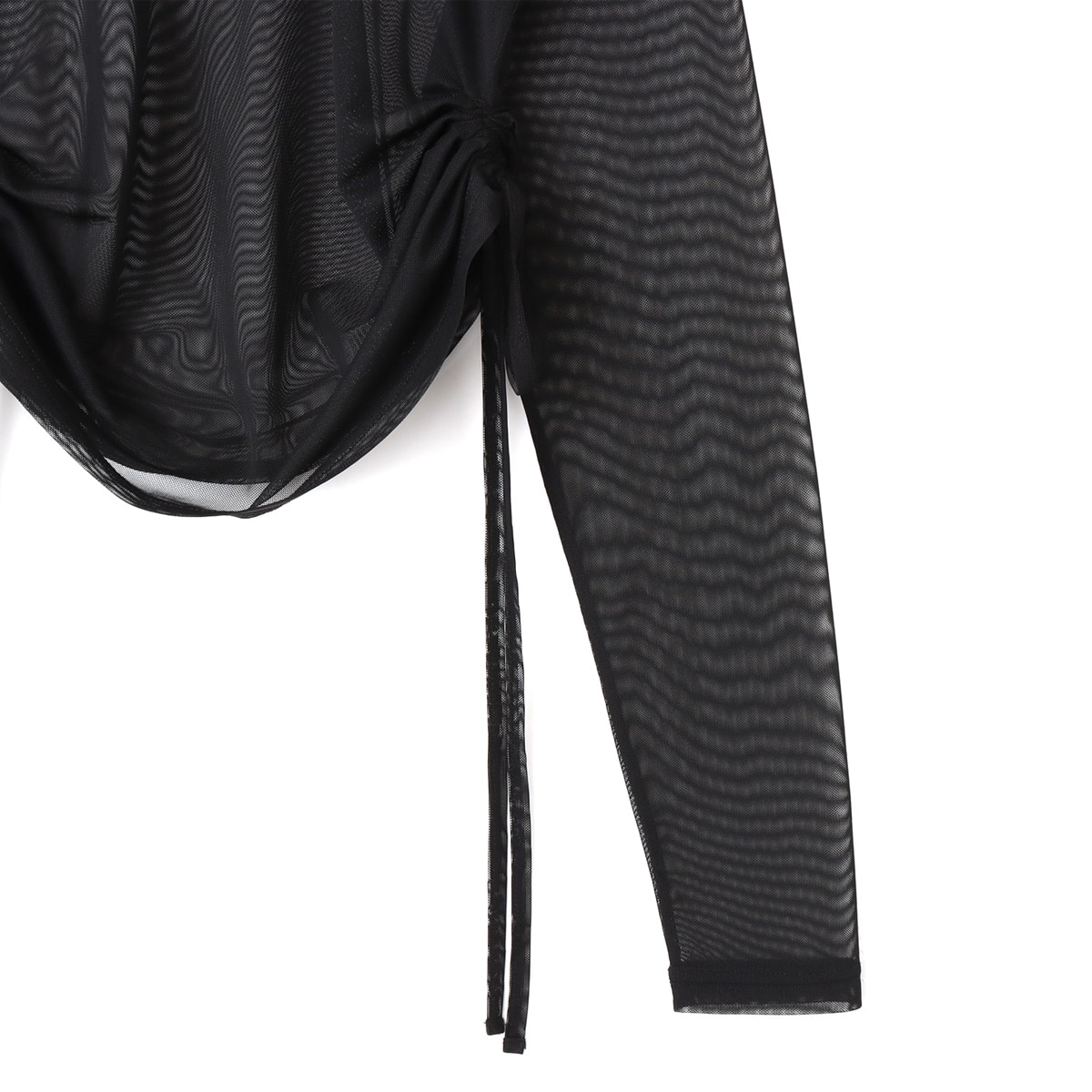 atmos pink See-through Hoodie BLACKの画像