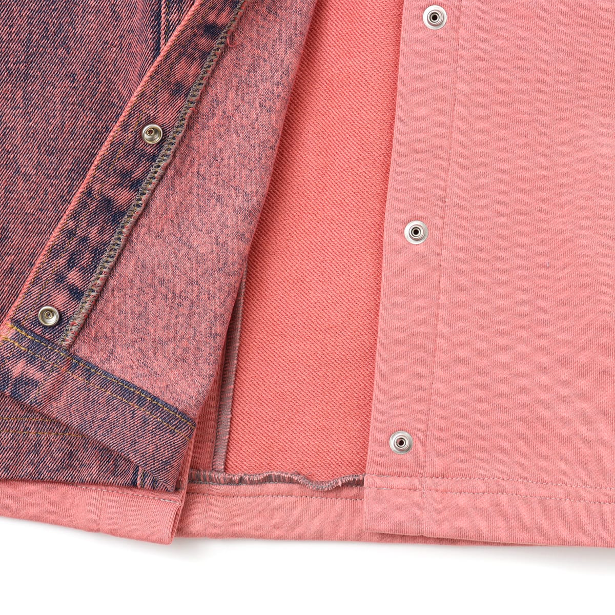 atmos pink Denim Docking Long Skirt PINKの画像