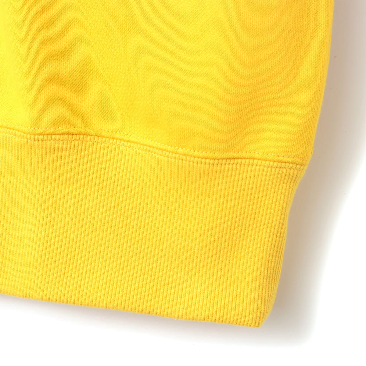 atmos pink Line Polo Sweatshirt YELLOWの画像