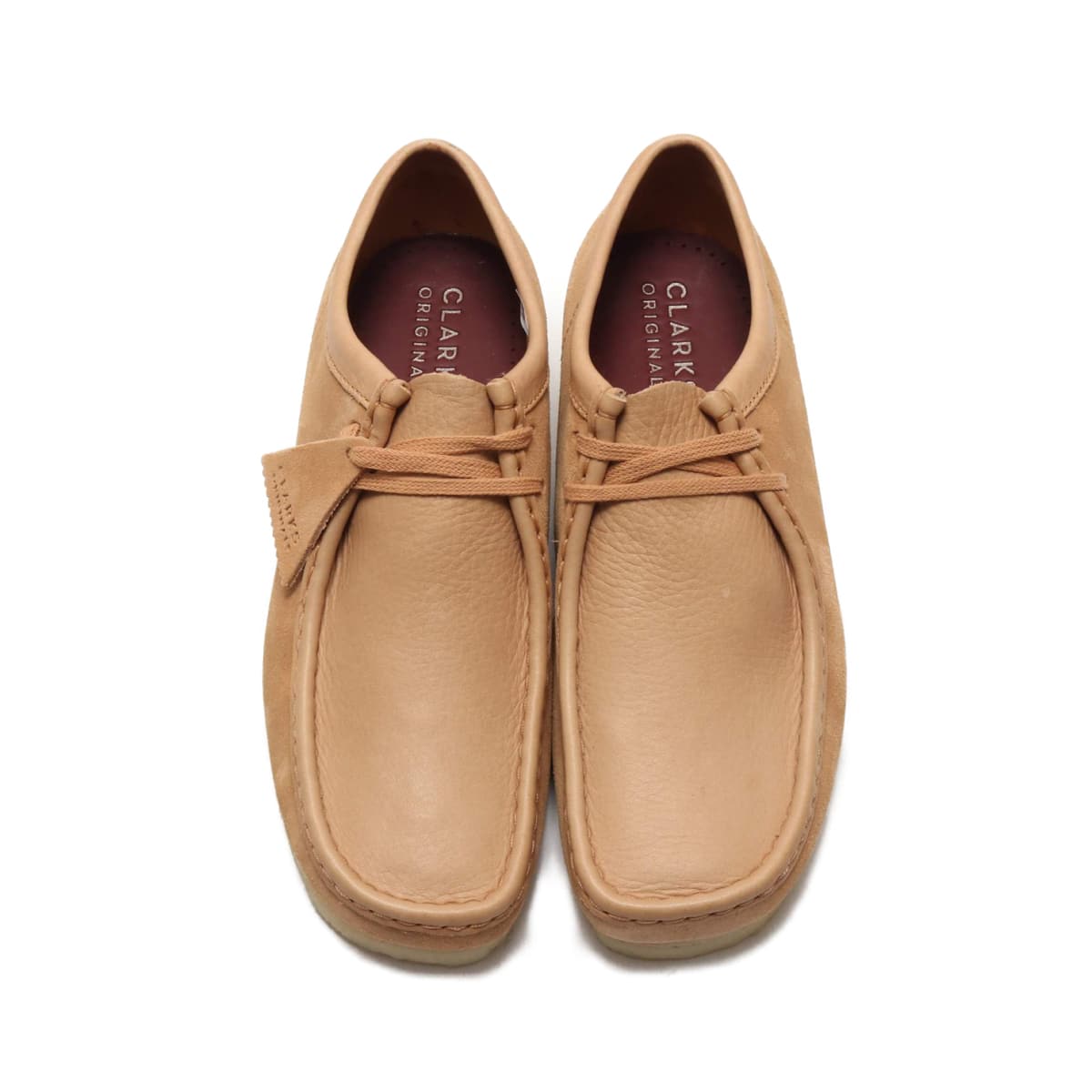 clarks wallabee ライトピンク 23㎝ - モカシン