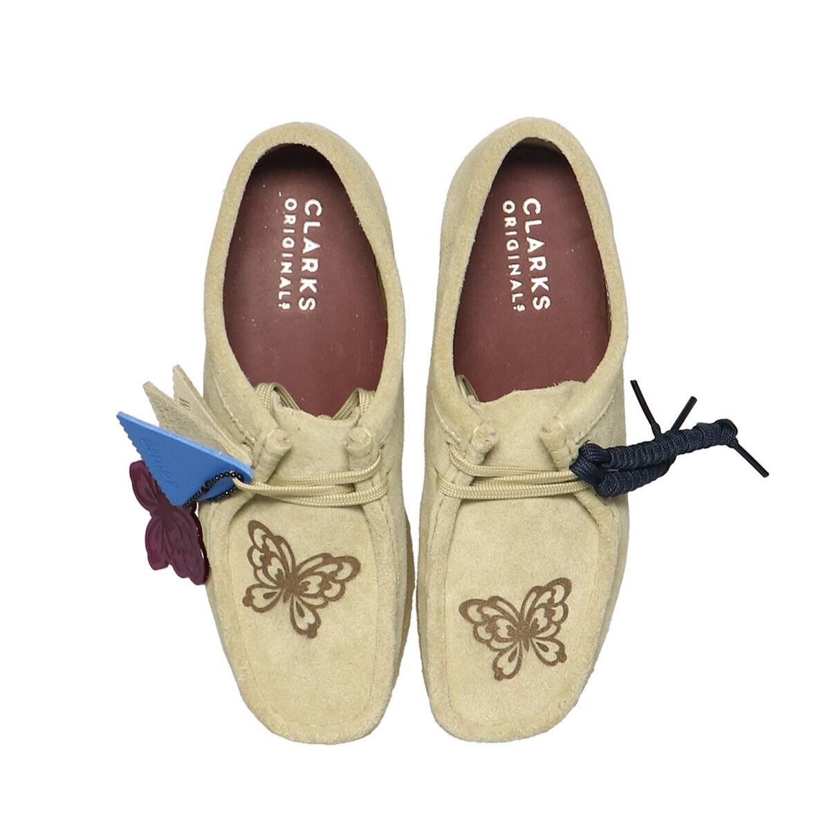 Clarks Wmns Wallabee ANNA SUI atmos Maple 22SU-S