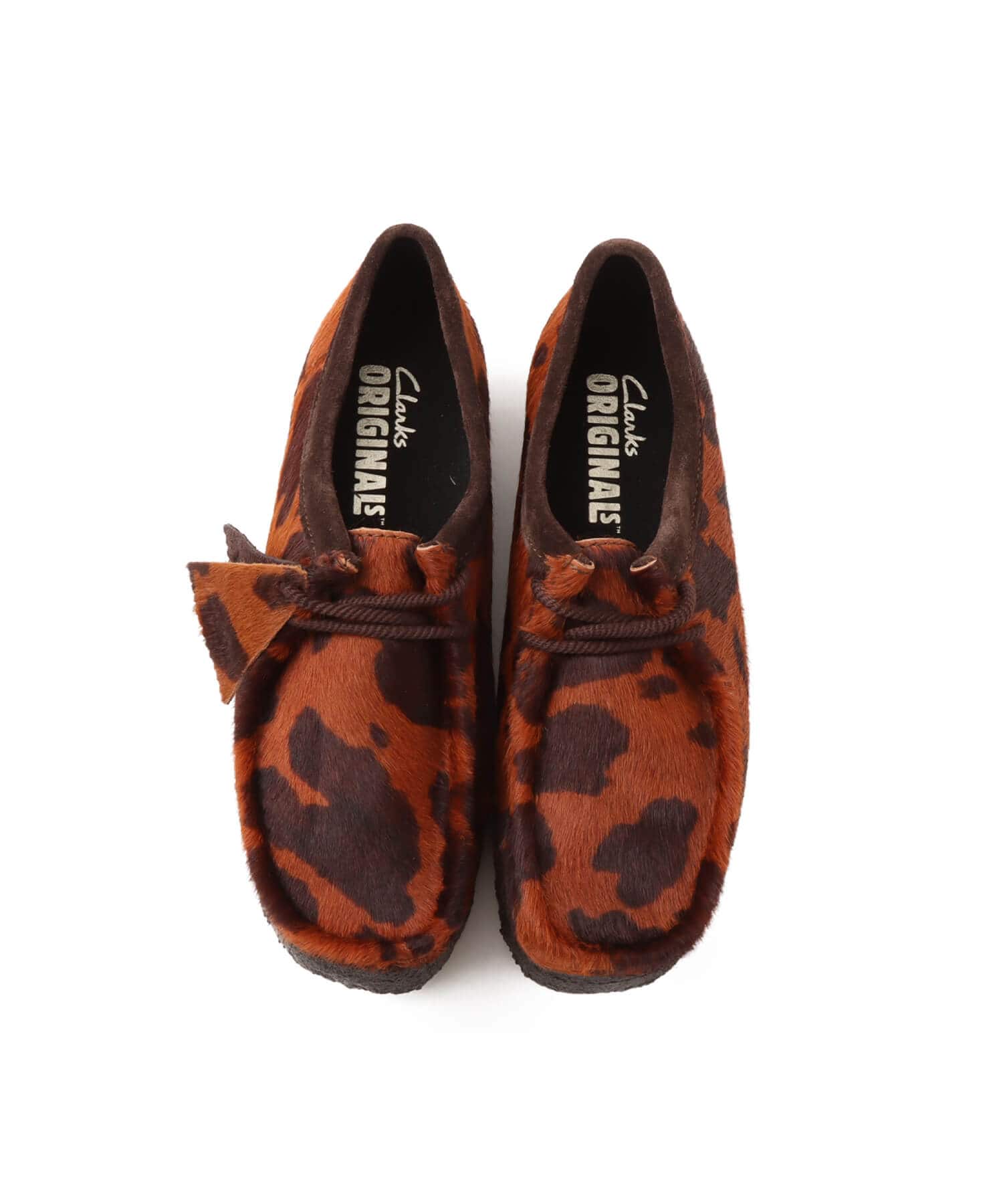 CLARKS Ladies Wallabee. Brown Cowの画像