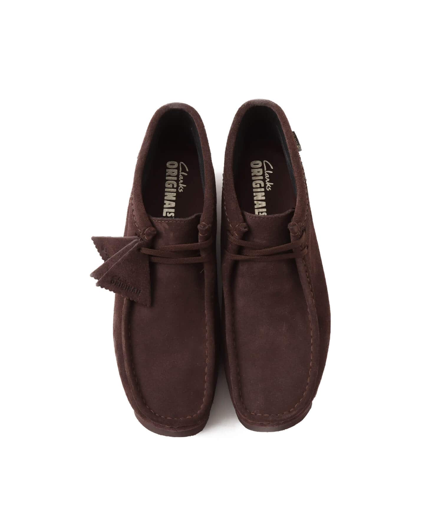 CLARKS Wallabee Boot GTX Dark Brown Suedeの画像