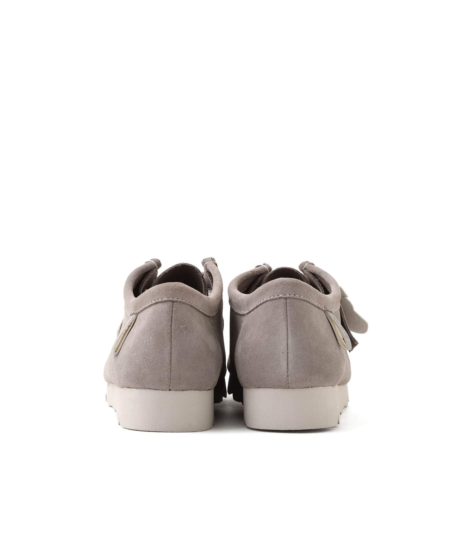 CLARKS Wallabee Grey Suedeの画像
