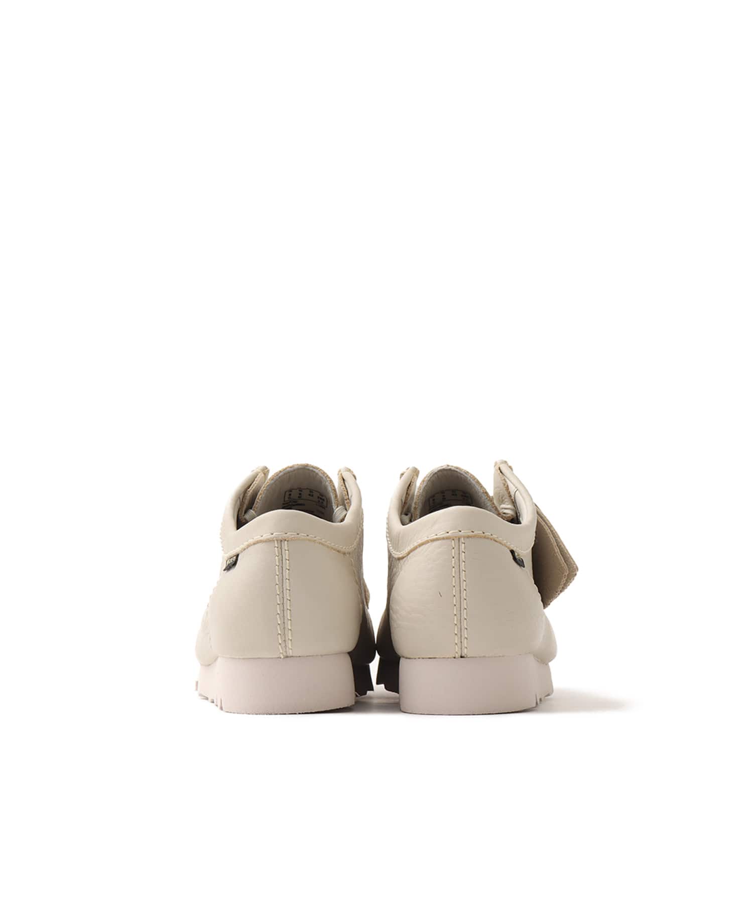 Clarks WallabeeGTX White Leatherの画像