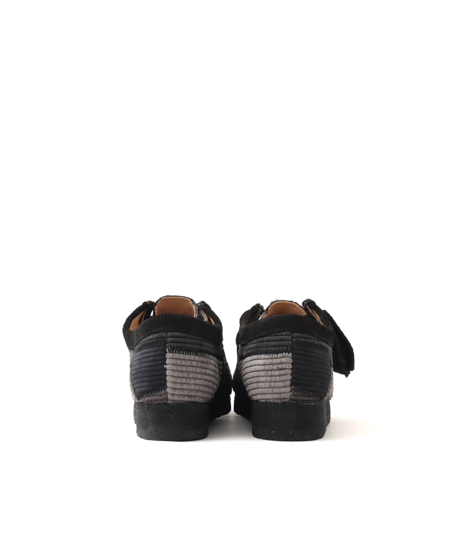 CLARKS Wallabee. Grey Combiの画像