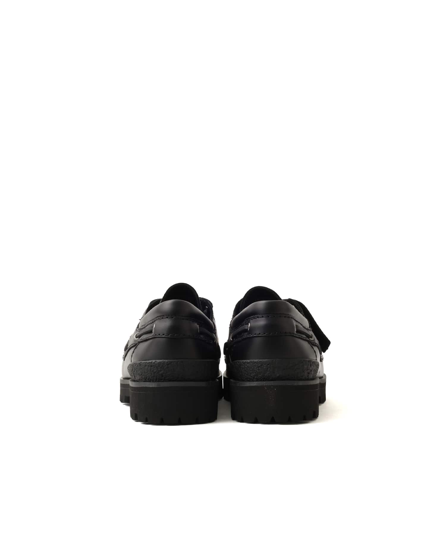 CLARKS Yukoner Boat Black Leatherの画像