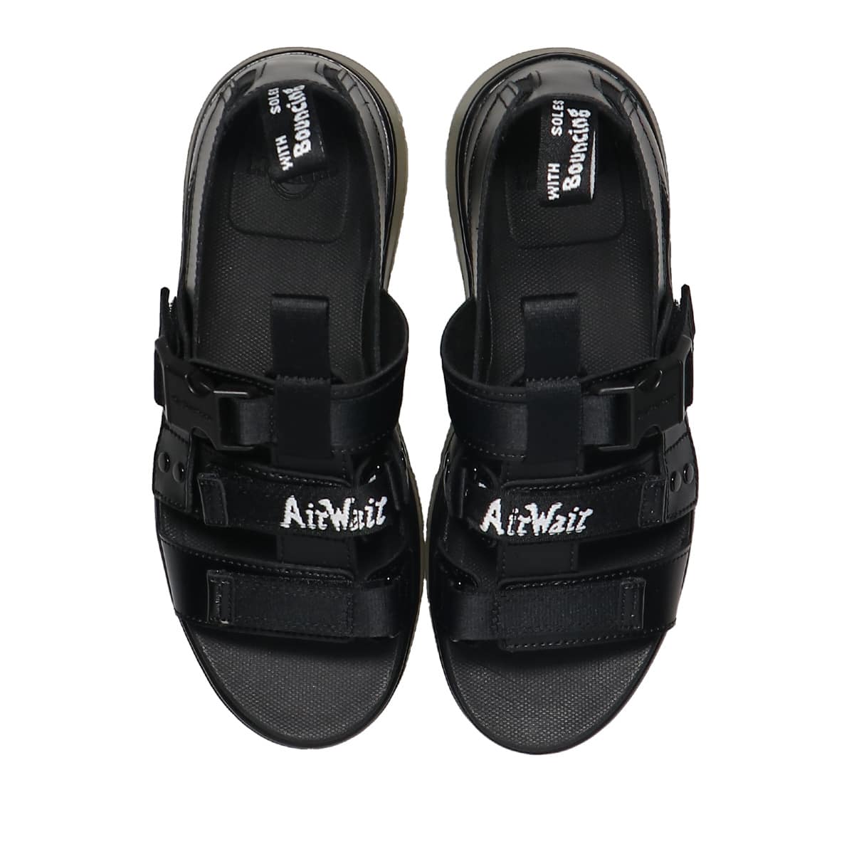Dr.Martens TRACT PEARSON BLACK Kiev+WEBBING BLACK 22SS-Iの画像
