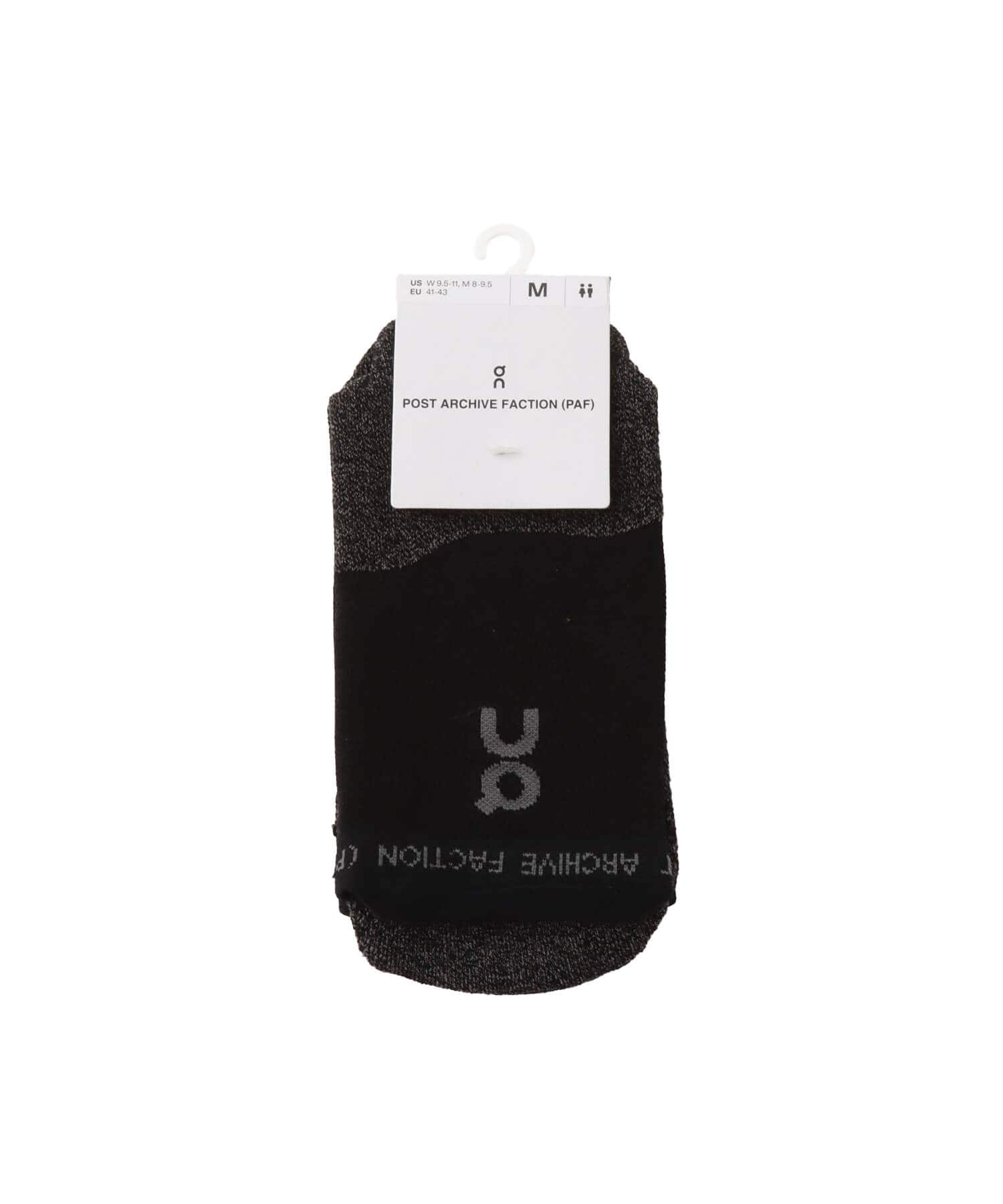 On Merino Sock PAF 1 U Black | Glacierの画像