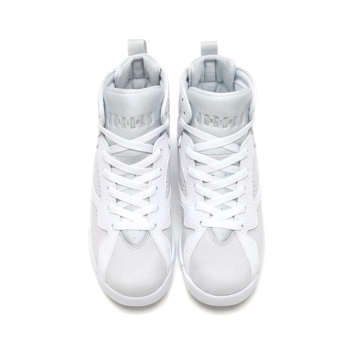 JORDAN BRAND AIR JORDAN 7 RETRO BG  WHITE/METALLIC SILVER-PURE PLATINUMの画像