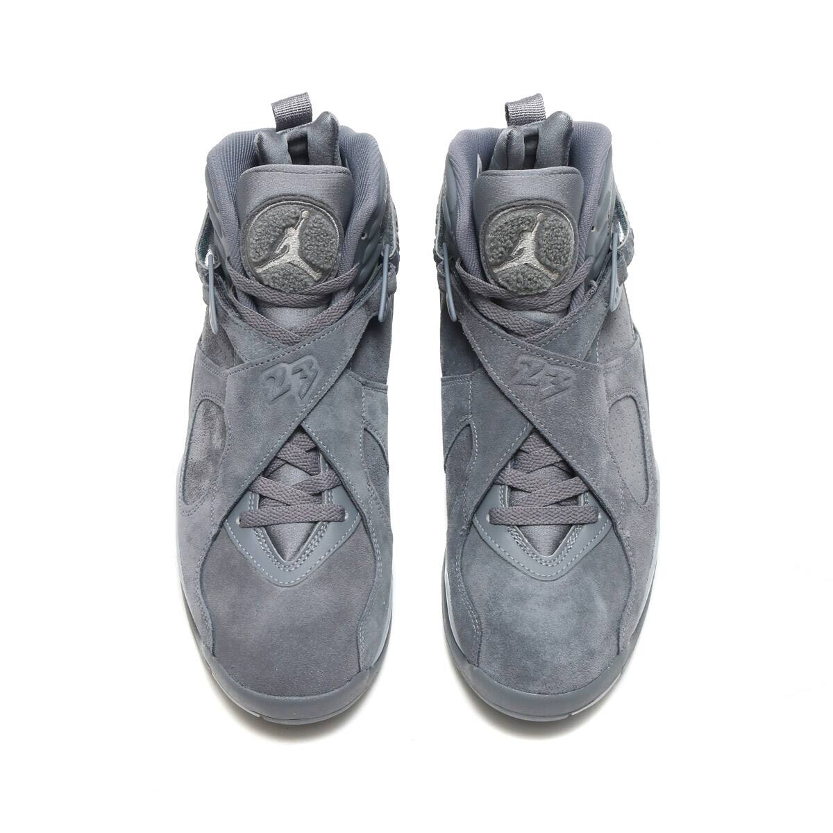 JORDAN BRAND AIR JORDAN 8 RETRO COOL GREY/WOLF GREY-COOL GREY