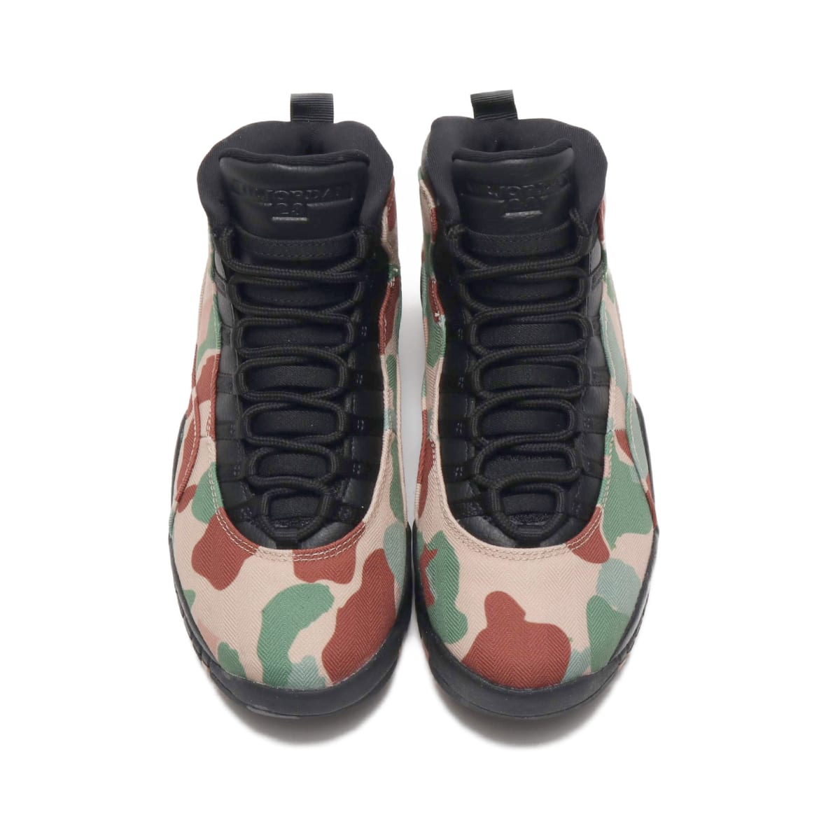 JORDAN BRAND AIR JORDAN 10 RETRO DESERT/BLACK-DUSTED CLAY-TREELINE 19FA-Sの画像