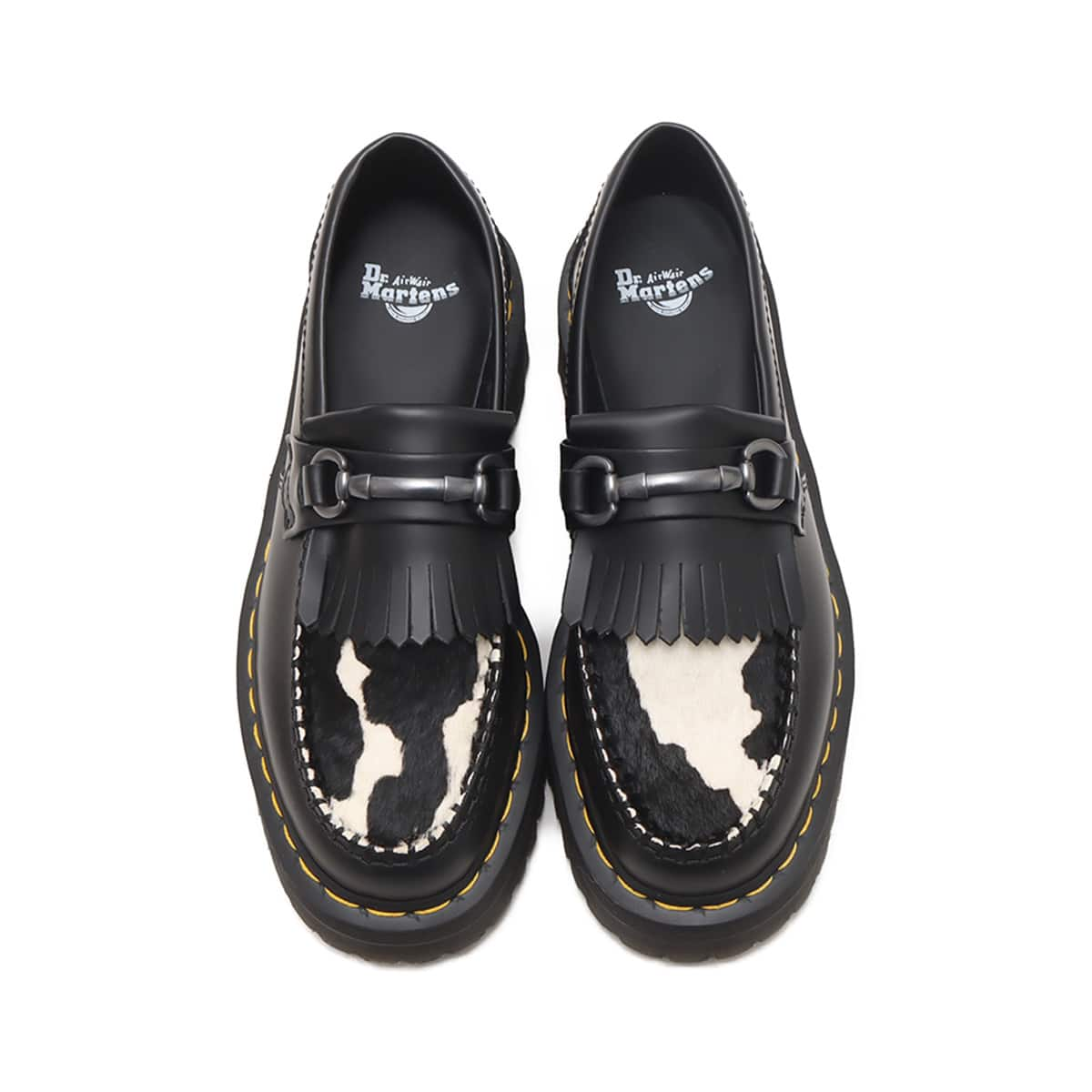 Dr.Martens Adrian Snaffle Loffer BLACK+COW 23FW-I