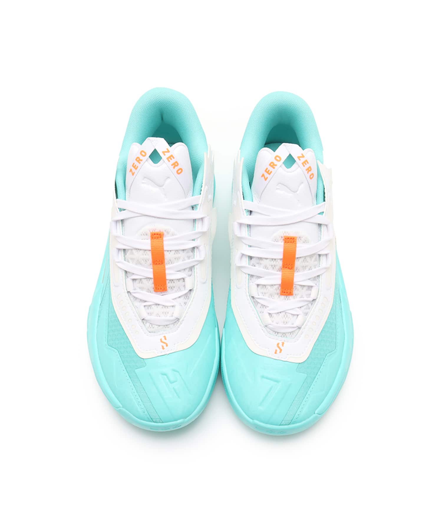 PUMA SCOOT ZEROS II SHIFT AQUATIC-ORANGE POPPYの画像