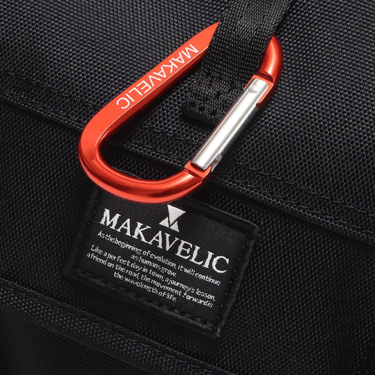 MAKAVELIC GARAGE MESSENGER BAG BLACK 22SP-I