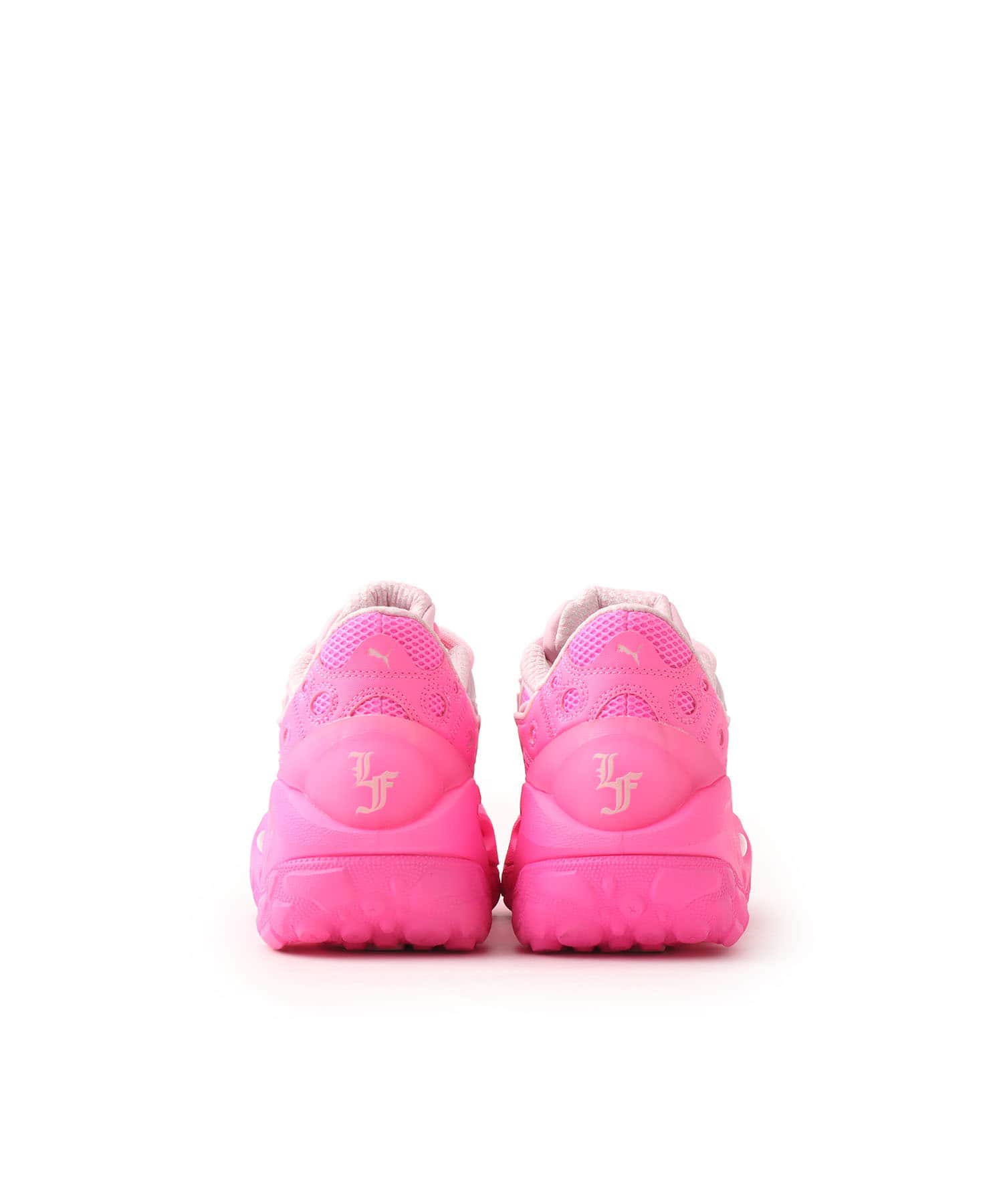 PUMA LA FRANCE RNNR POISON PINK-PALE PINK-FLUROの画像