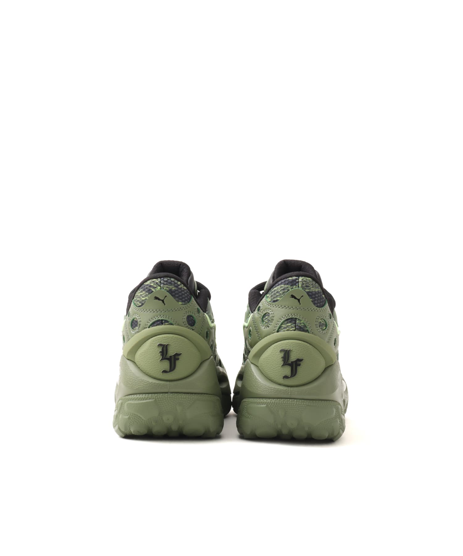 PUMA LA FRANCE RNR CAMO AVOCADO GREEN-FIZZY LIGHTの画像