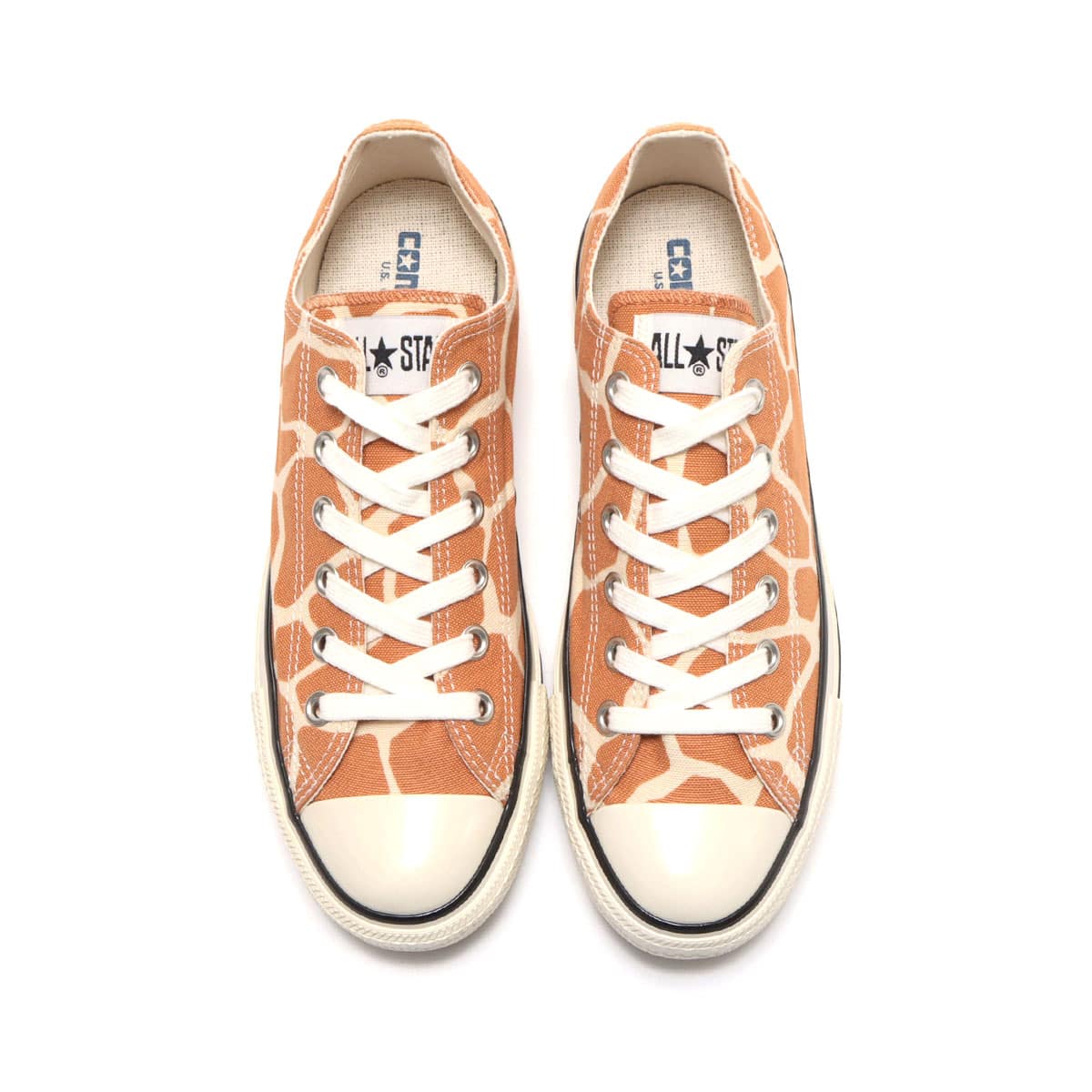 CONVERSE ALL STAR US GIRAFFESPOT OX BROWNの画像