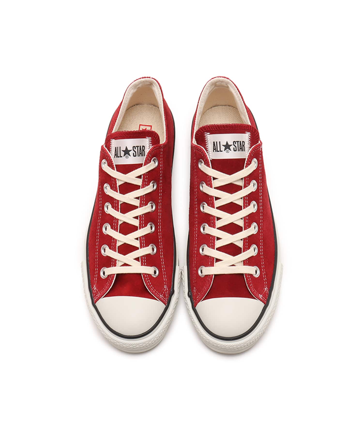 CONVERSE SUEDE ALL STAR J OX  REDの画像