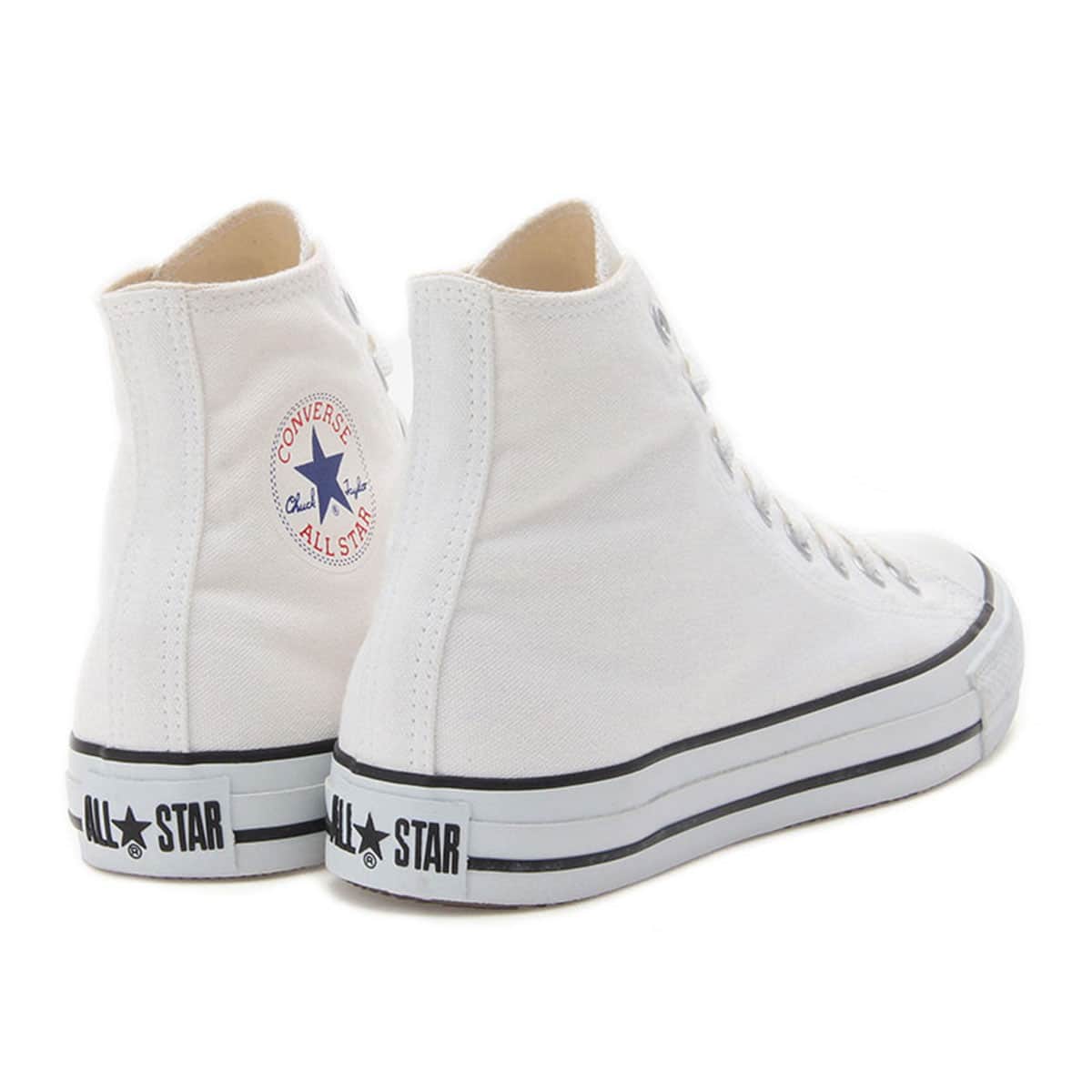 CONVERSE CANVAS ALL STAR COLORS HI WHITE/BLACKの画像
