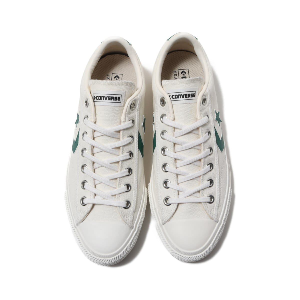 CONVERSE BREAKSTAR SK CV OX WHITE/GREEN 19SS-I