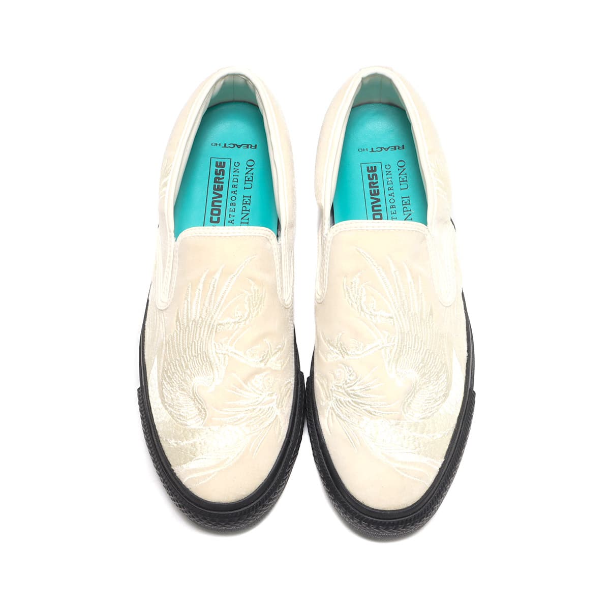 CONVERSE CS SLIP-ON SK SHINPEI UENO + WHITE 22SS-I CONVERSE CS SLIP-ON SK SHINPEI UENO + WHITE 22SS-I