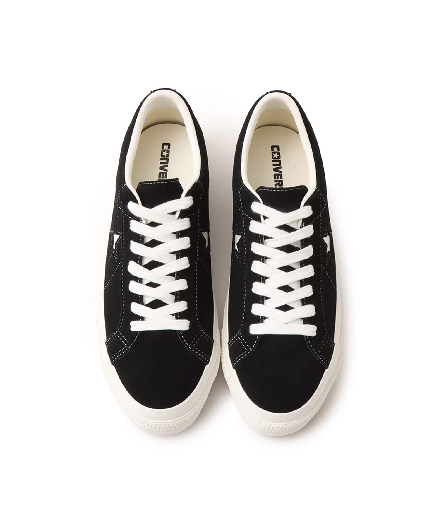CONVERSE ONE STAR SUEDE  BLACKの画像