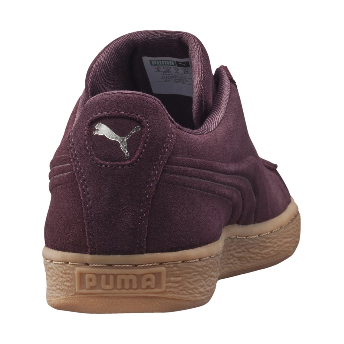 PUMA SUEDE CLASSIC DEBOSSED WINETASTING/LILAC SNOWの画像