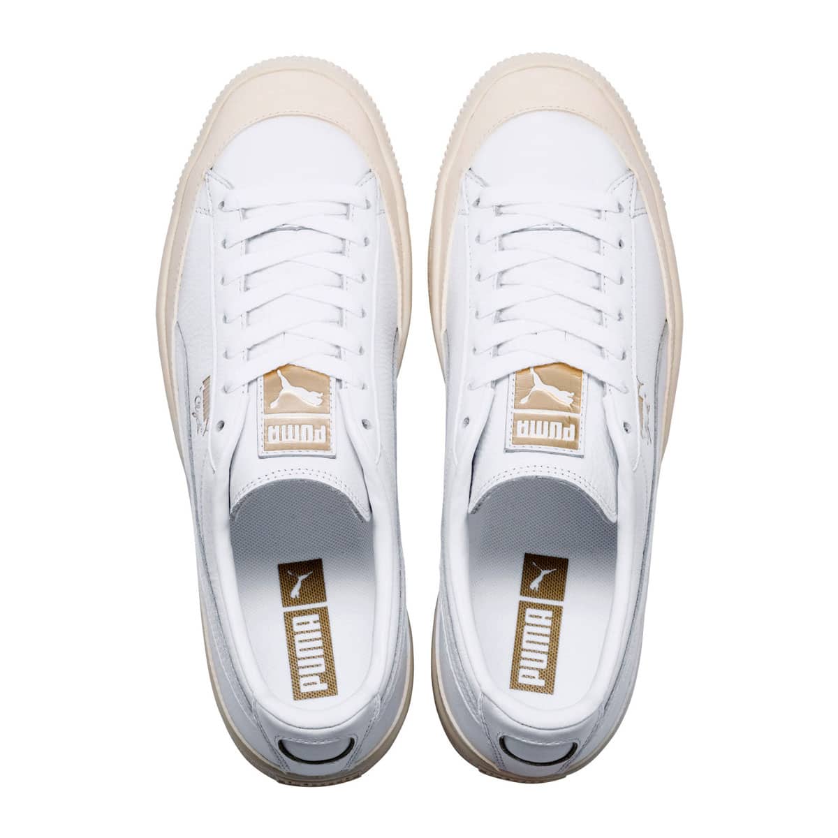 clyde rubber toe sneakers