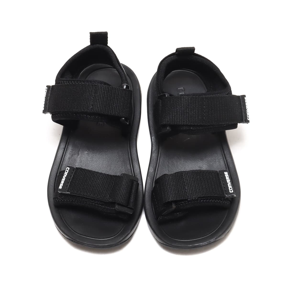 CONVERSE KID'S LOGOSTRAP SANDAL BLACK 22SS-Iの画像