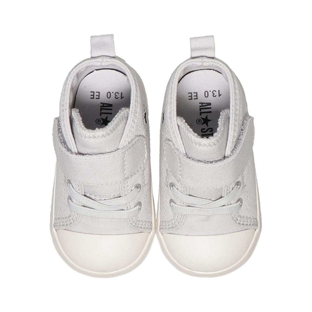 CONVERSE BABY ALL STAR N LIGHTGRAYPLUS V-1 GREY 22SS-Iの画像