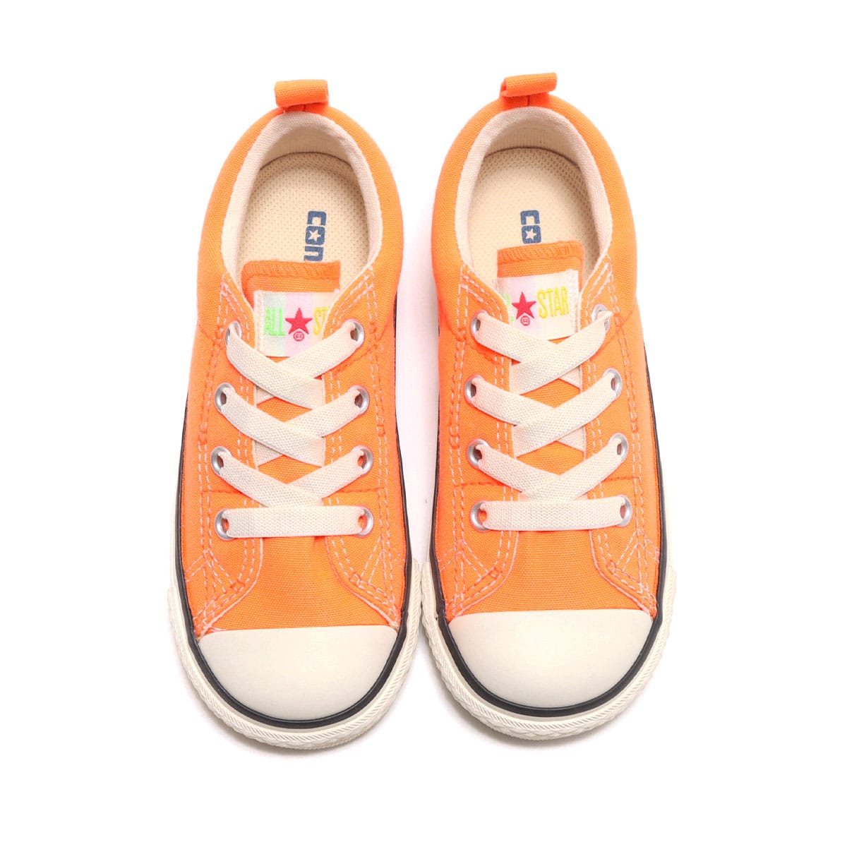 CONVERSE CHILD ALL STAR N NEONCOLORS OF SLIP OX ORANGE 22SS-Iの画像