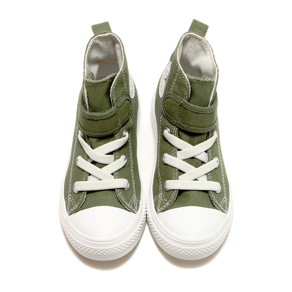 CONVERSE CHILD ALL STAR LIGHT V-1 HI SAGE GREEN 23SS-Iの画像