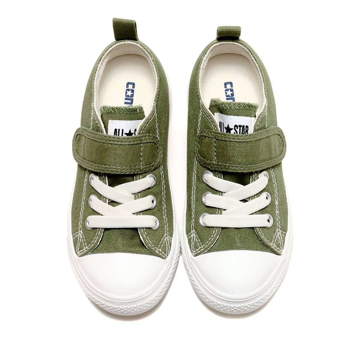 CONVERSE CHILD ALL STAR LIGHT V-1 OX SAGE GREEN 23SS-Iの画像