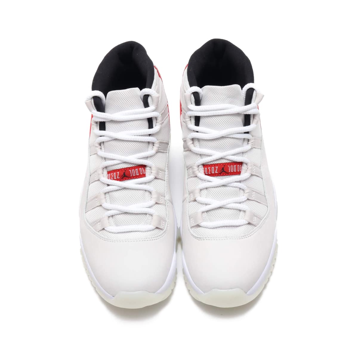 JORDAN BRAND AIR JORDAN 11 RETRO PLATINUM TINT/UNIVERSITY RED-SAIL