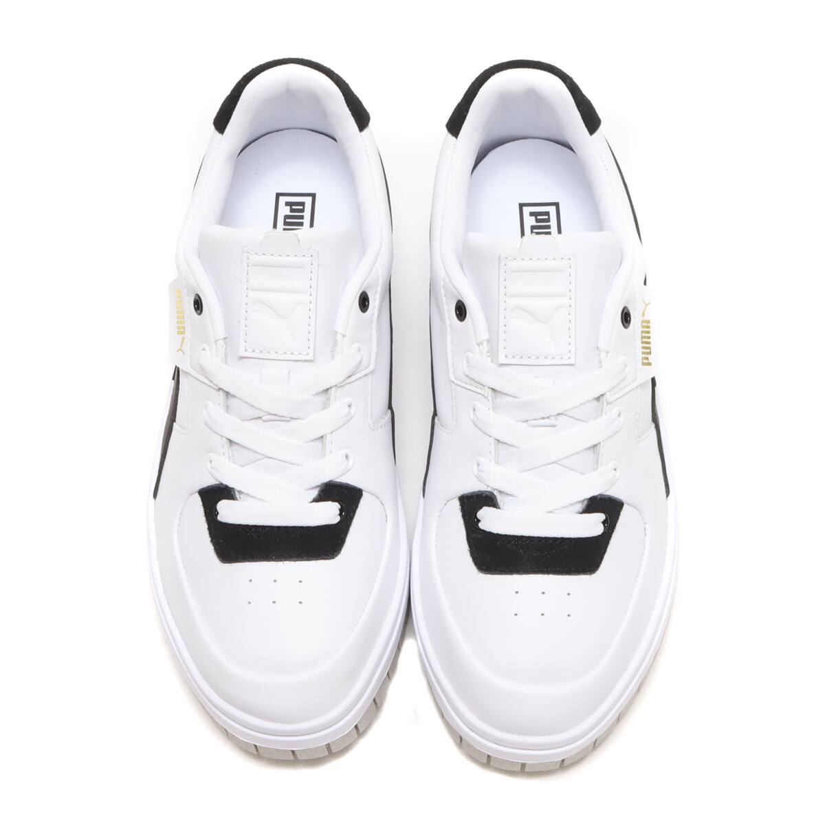 PUMA CALI DREAM WNS Puma White-Puma Black-Gray Violet 22SP-Iの画像