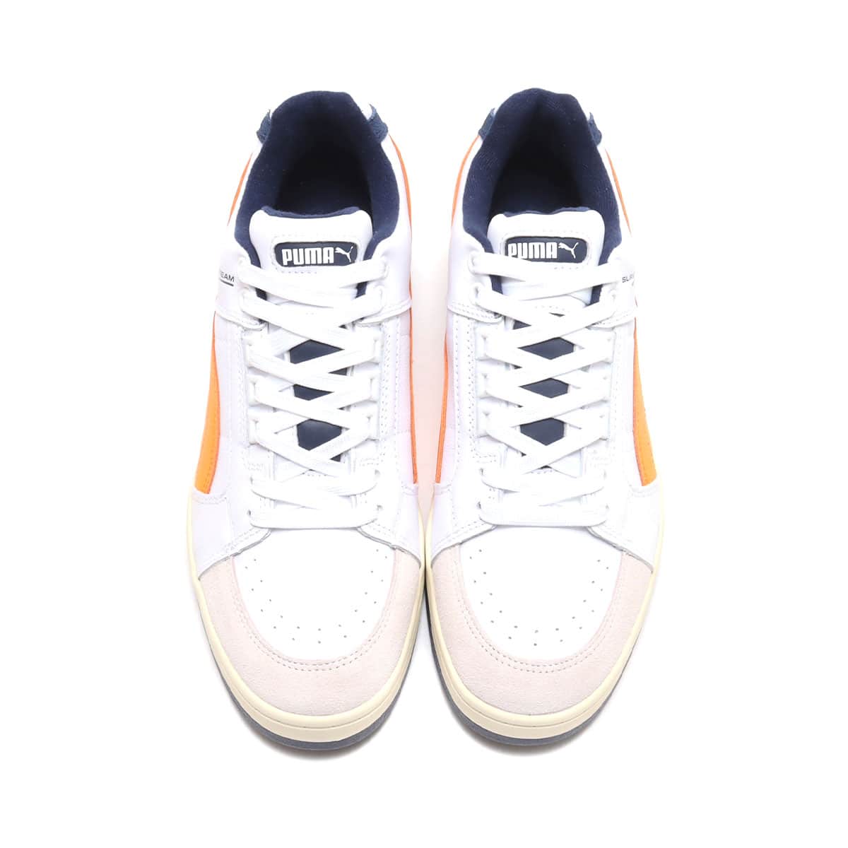 PUMA SLIPSTREAM LO RETRO Puma White-Vibrant Orange 22SP-Iの画像