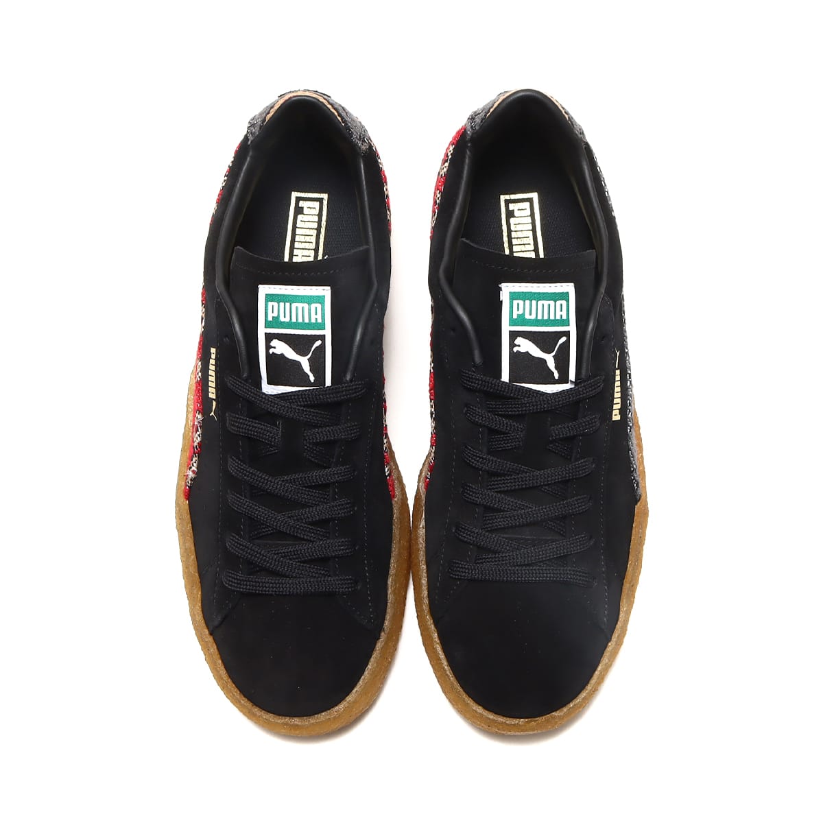 PUMA SUEDE CREPE PATTERN PUMA BLACK 22FA-Iの画像