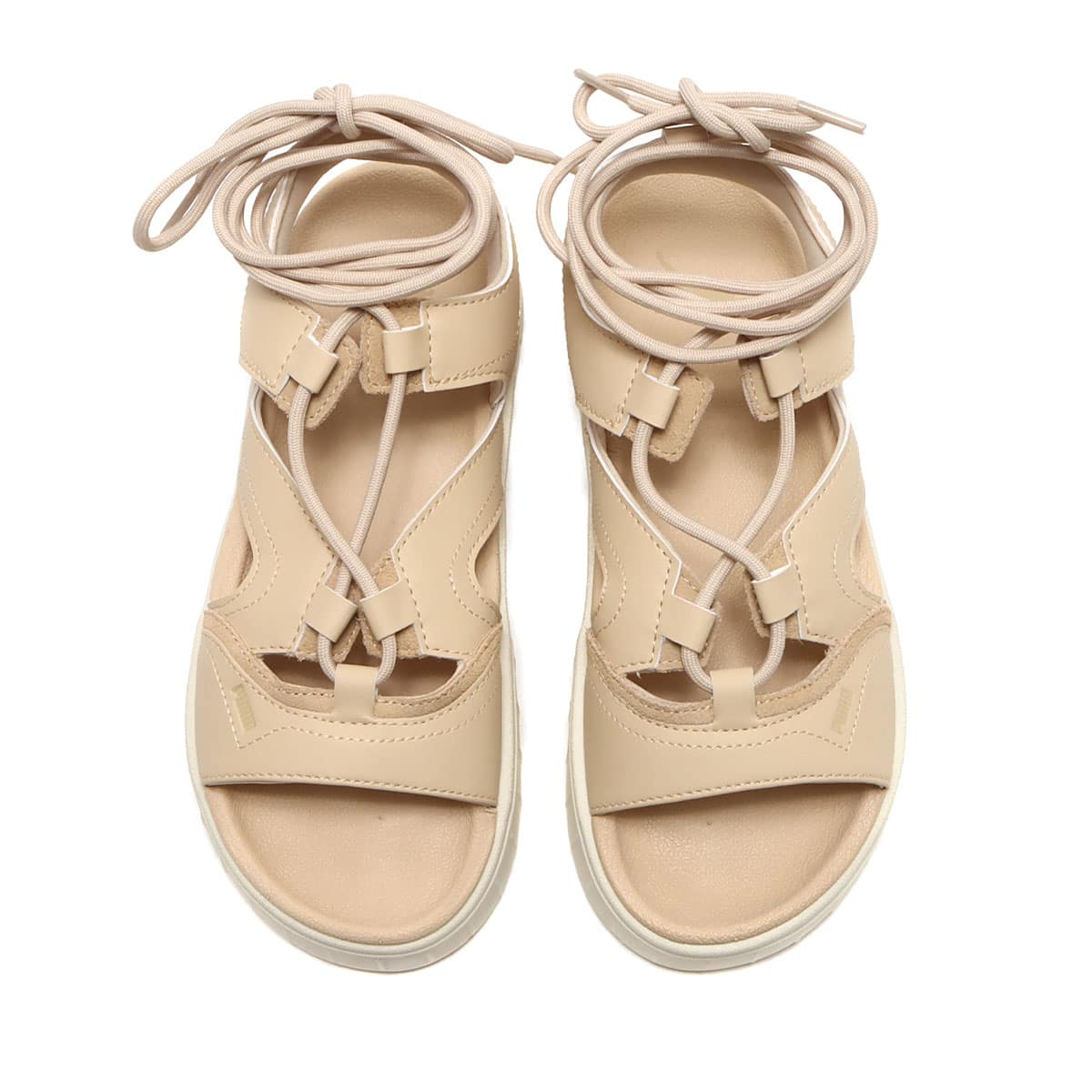 PUMA MAYZE SANDAL LACES WNS GRANOLA/FROSTED IVORY